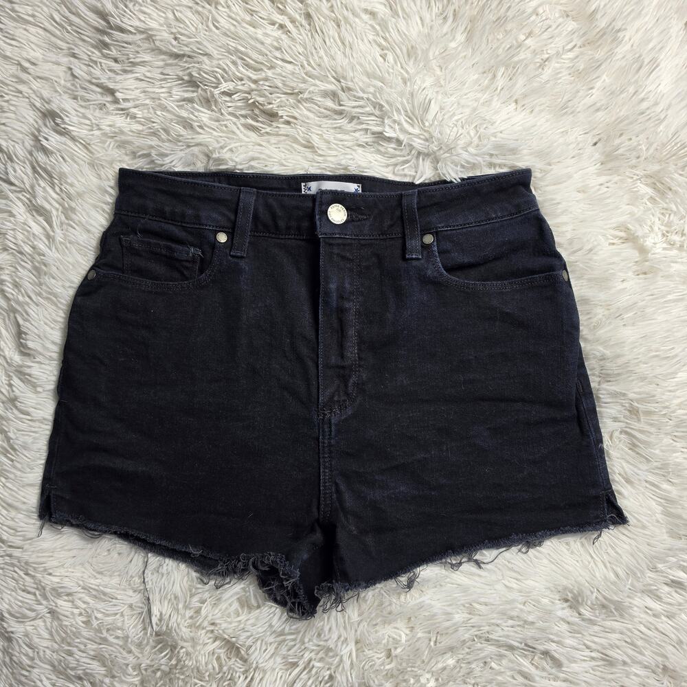 Paige Margot High Rise Black Cutoff Shorts 29 / 8